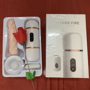 Máy làm tình tự động CYCLONE FIRE rung thụt sưởi ấm cực đỉnh